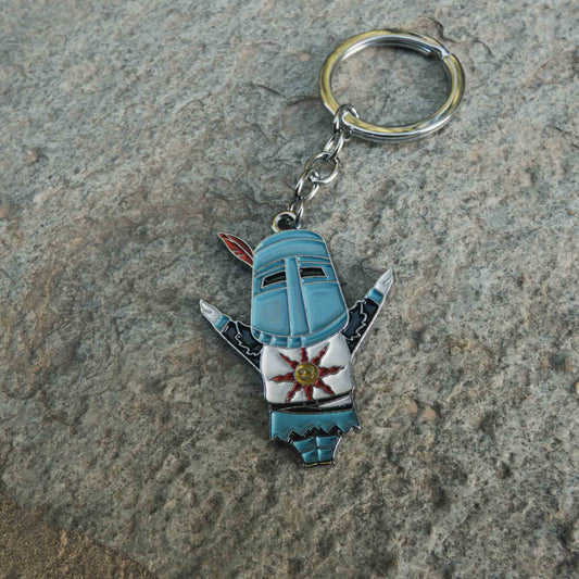 Dark Souls Steel Knight of Sunlight Solaire of Astora Keychain