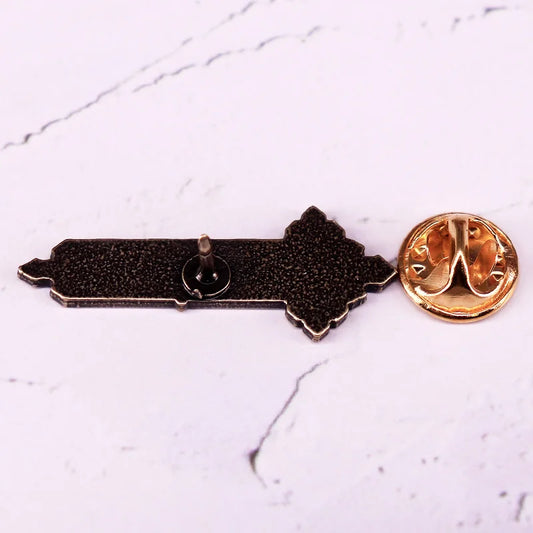 Castlevania Logo Enamel Pin Metal Badge - Castlevania Logo Enamel Pin Metal Badge Available at 2Fast2See.co