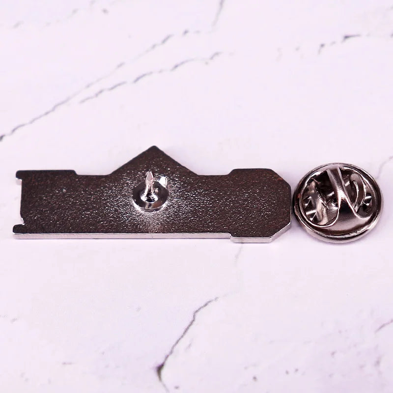 Super Castlevania IV Enamel Pin Game Logo Badge