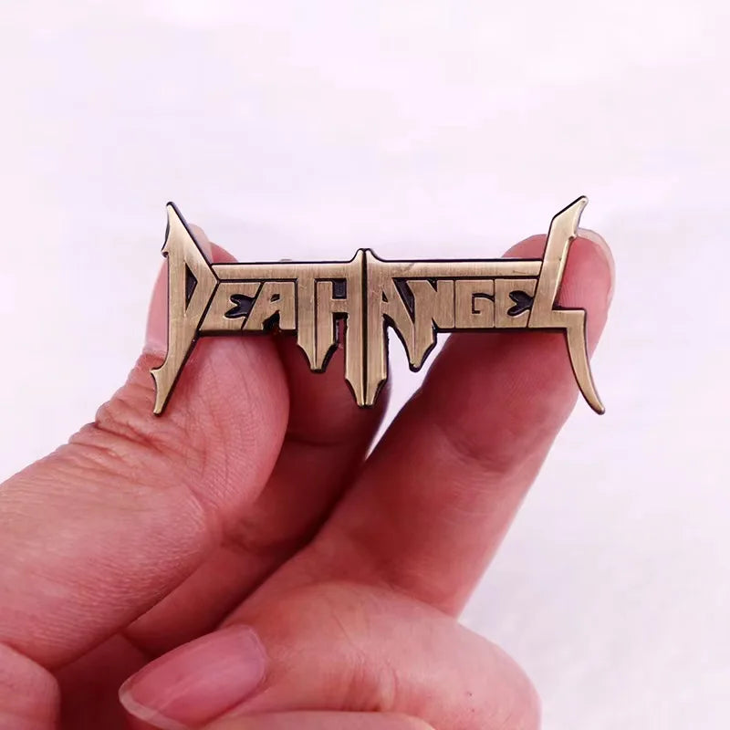 Death Angel High Quality Rock Band Enamel Pin Vintage Badge - Available at 2Fast2See.co