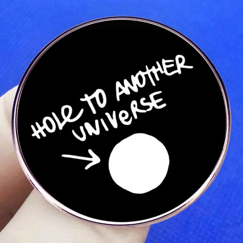 Life Is Strange Enamel Pin “Hole To Another Universe” Brooch - Default Title Available at 2Fast2See.co