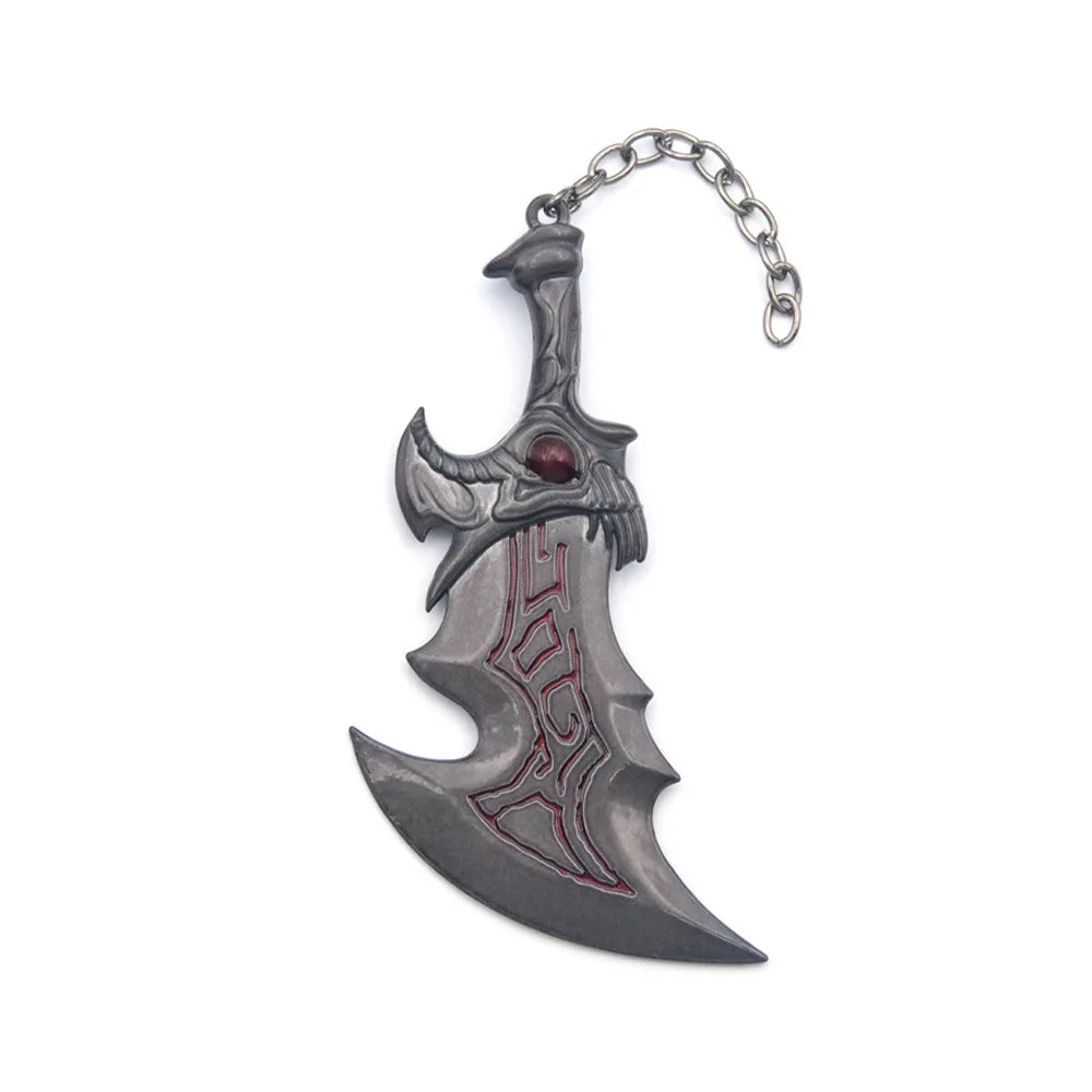 God of War Ragnarok Kratos Blade of Chaos Keychain