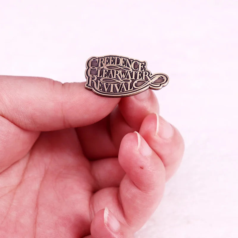 American Rock Band Enamel Pin Vintage Badge - American Rock Band Enamel Pin Vintage Badge Available at 2Fast2See.co