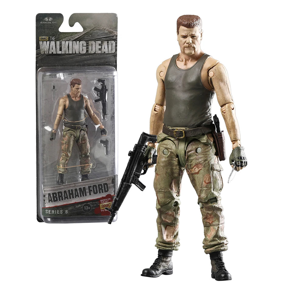 AMC TV Series The Walking Dead Action Figures Character Collection - Abraham Ford Available at 2Fast2See.co