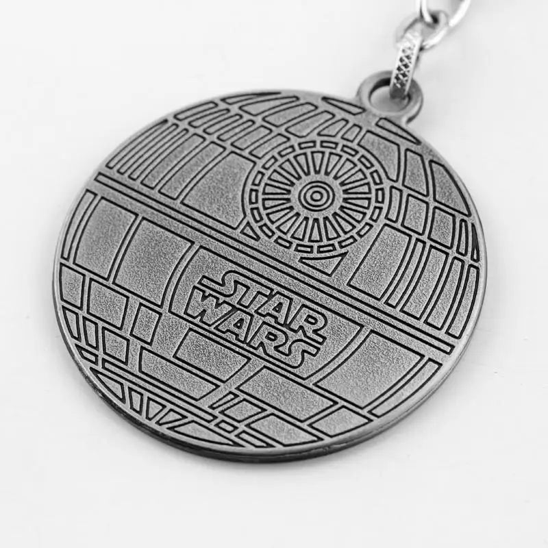 Star War Death Star Keychain Metalic Retro - Available at 2Fast2See.co