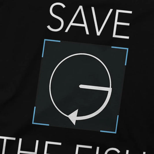 Detroit Become Human Save The Fish Cotton Short Sleeve T-Shirt
