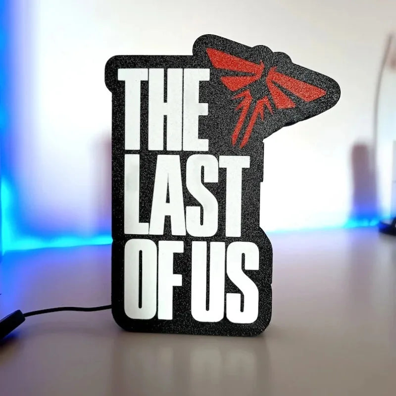 The Last of Us Premium RGB Nightlight Sign Desktop Light Custom Decor for Game Room,Bedroom,Man Cave