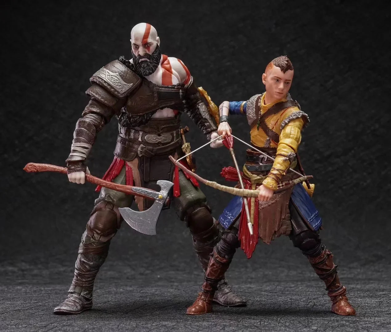God Of War: Ragnarok Spin Master Kratos and Atreus 6-Inch Action Figures - Get Both on Sale Available at 2Fast2See.co