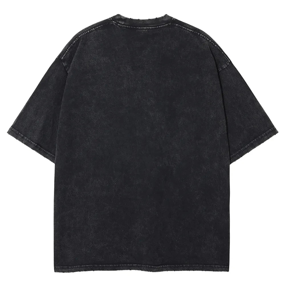 Silent Hill 2 Inspired Gaming Tshirt 100% Cotton Washed Black Tee