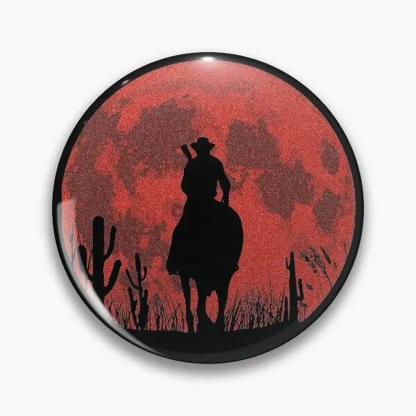 Red Dead Redemption Soft Button Pin