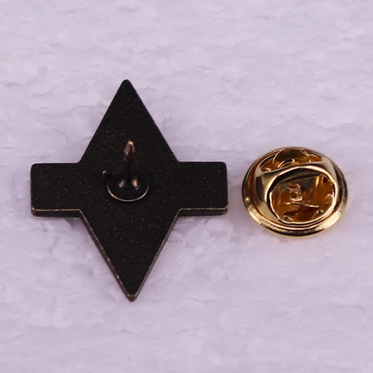 Arkham City Logo Enamel Pin Vintage Metal Badge - Arkham City Logo Enamel Pin Vintage Metal Badge Available at 2Fast2See.co