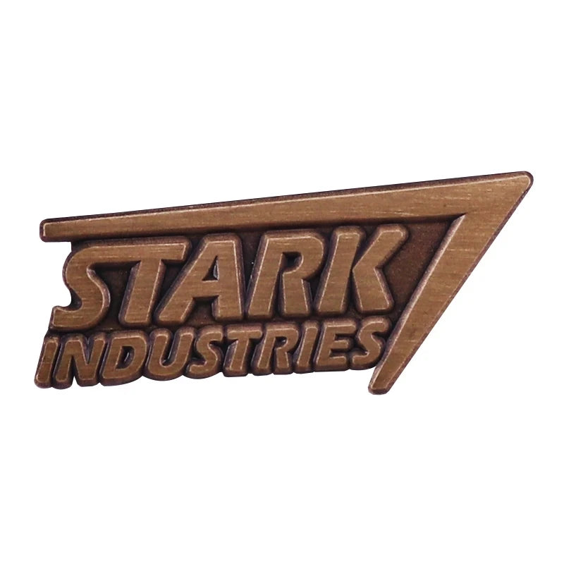 Vintage Stark Industries Logo Metal Pin - Vintage Stark Industries Available at 2Fast2See.co