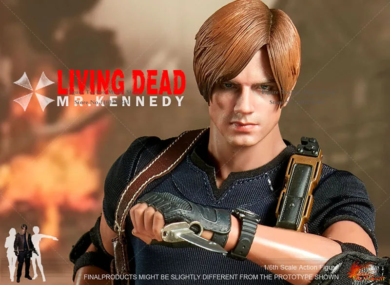 Resident Evil Mr.Kennedy Action Figure 1/6 Full Set 12" Figure Collection Gift Toy