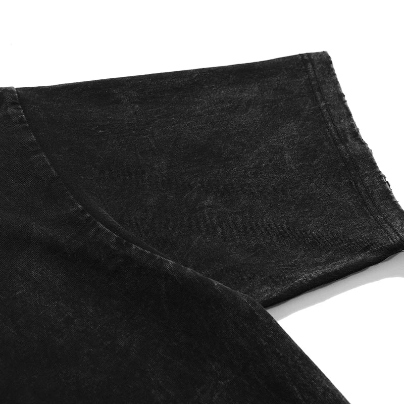 Dark Souls II Video Game Inspired Washed Vintage Tshirt - Vintage Black / S Available at 2Fast2See.co