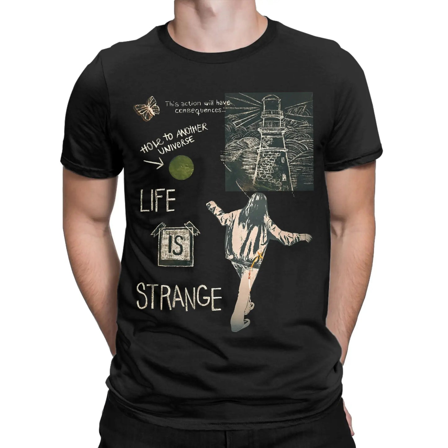 Life Is Strange Video Game Aesthetic T-Shirt 100% Cotton
