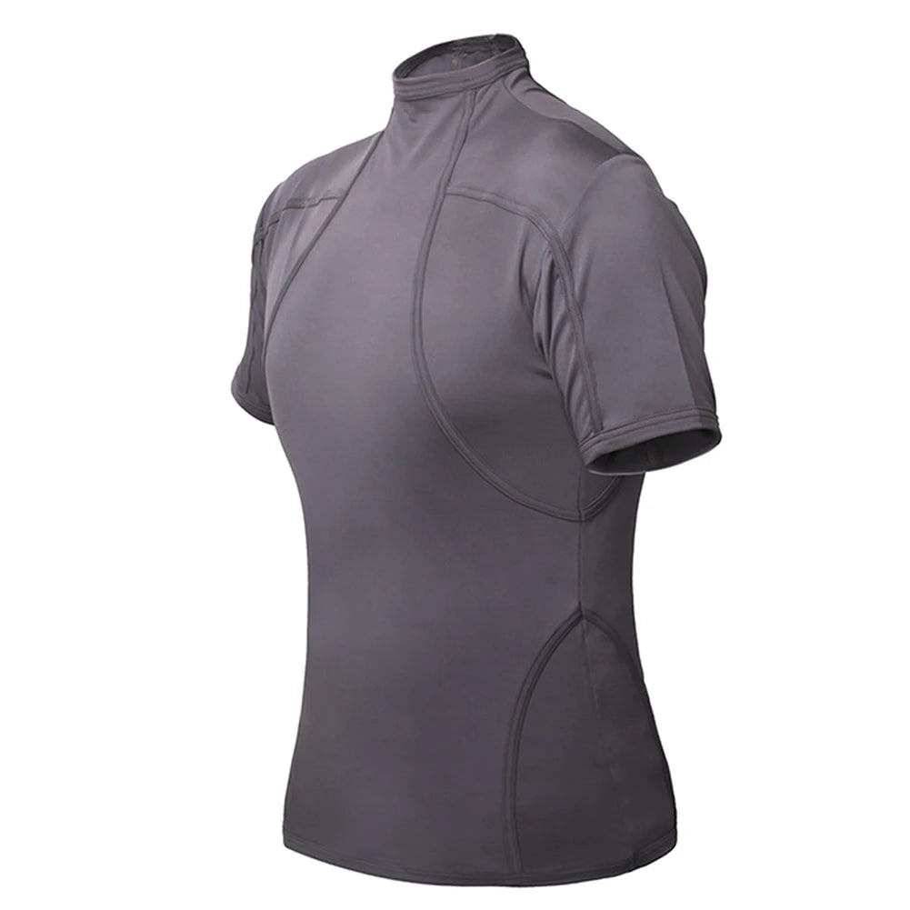 Resident Evil 4 Leon S Kennedy Cosplay Grey T Shirt Costume