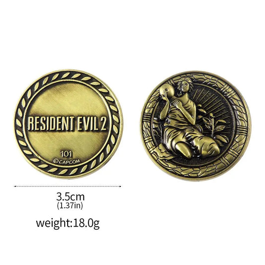 Resident Evil 2 Limited Edition Replica Maiden Medallion