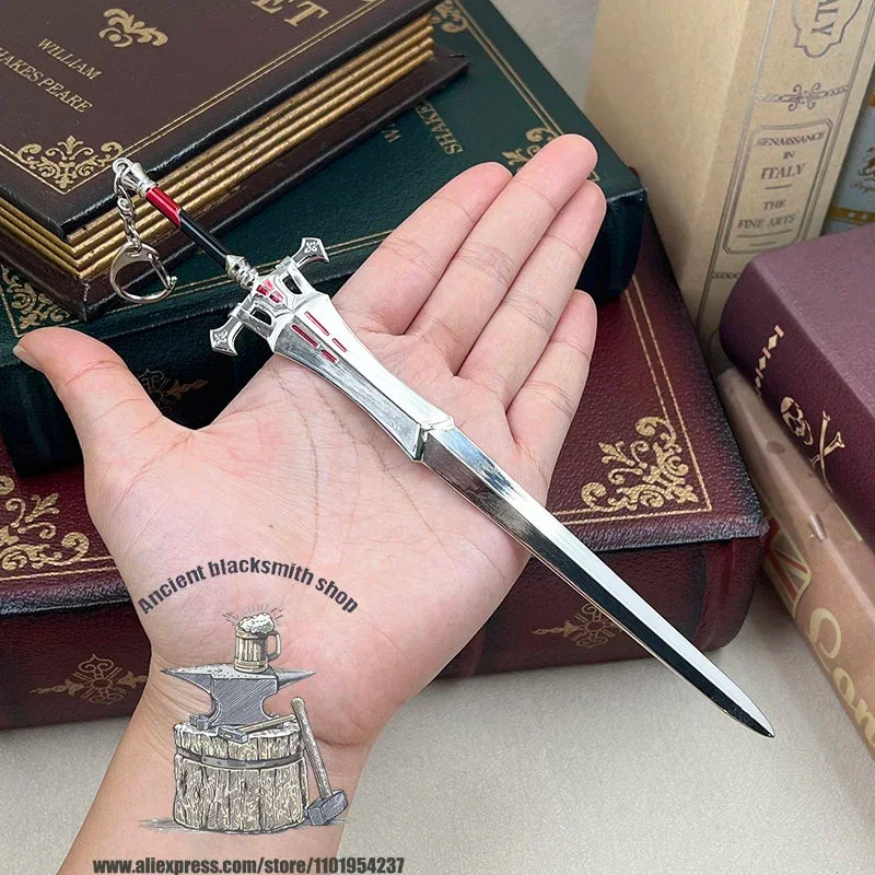 Final Fantasy XVI Invictus Sword 22cm Clive Rosfield Metal Weapon Model