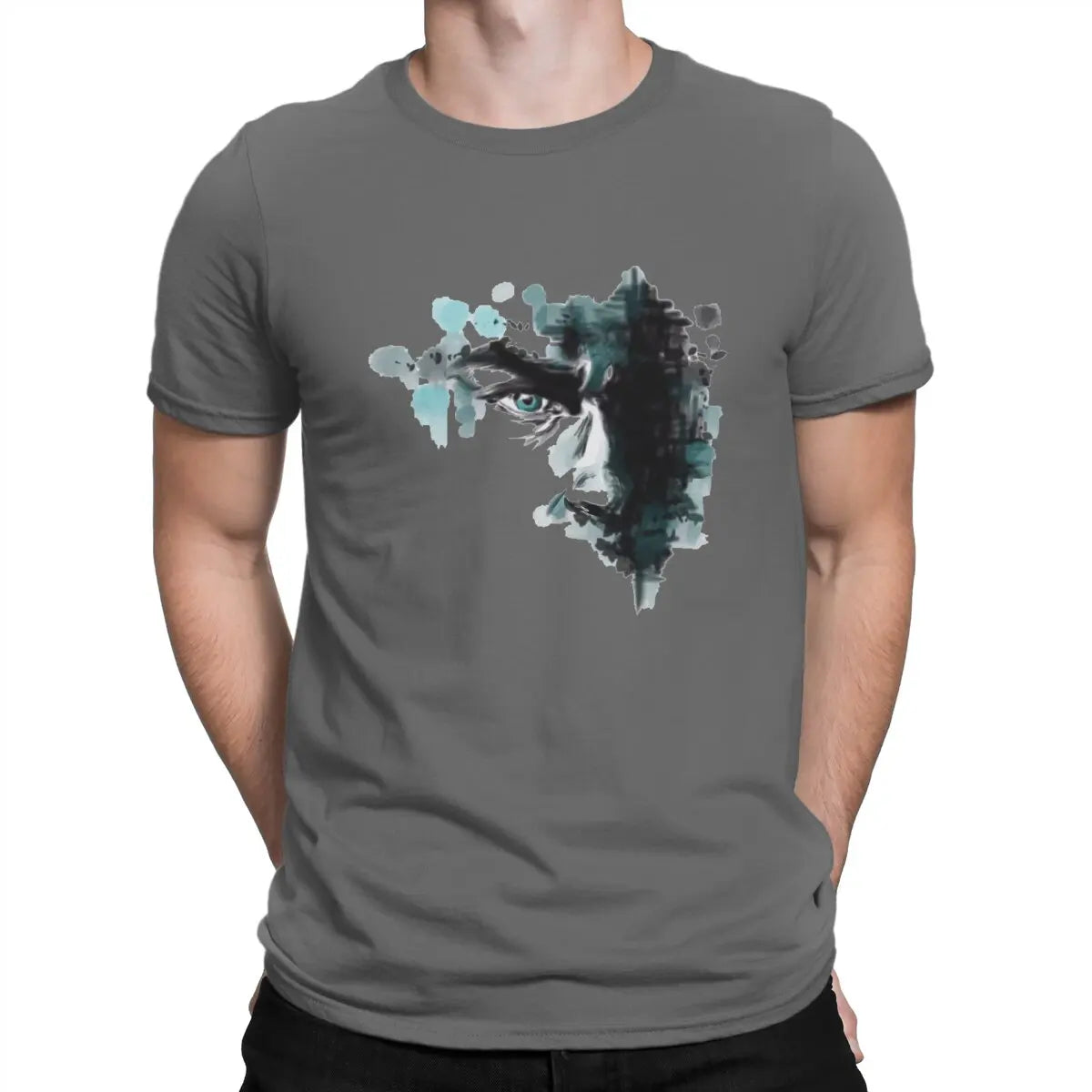 Detroit Become Human Inspired Fanmade Markus Tshirt Pure Cotton Birthday Present