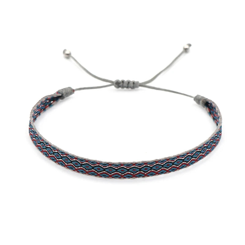 Classical Handmade Cotton Rope Bracelet Set - 2 Available at 2Fast2See.co