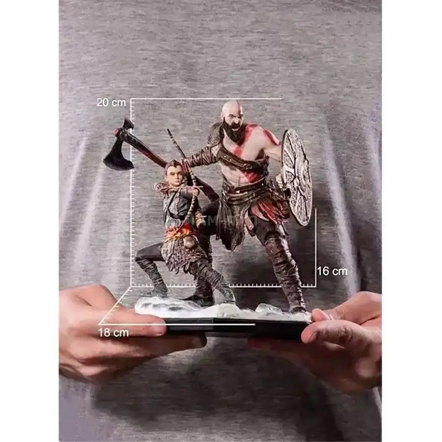 God of War Kratos and Atreus Deluxe PVC Figure Models