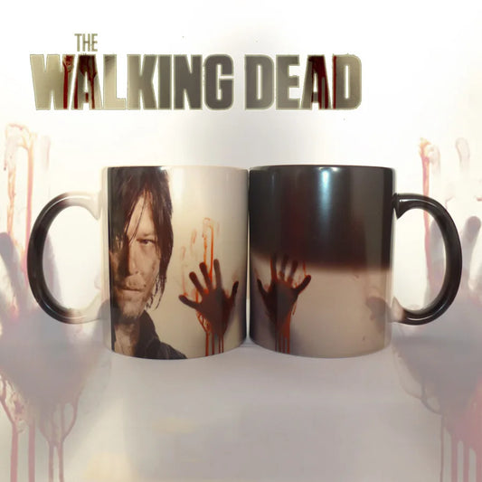 The Walking Dead Series Heat Changing Mug - 301-400ml / Color Changing Available at 2Fast2See.co