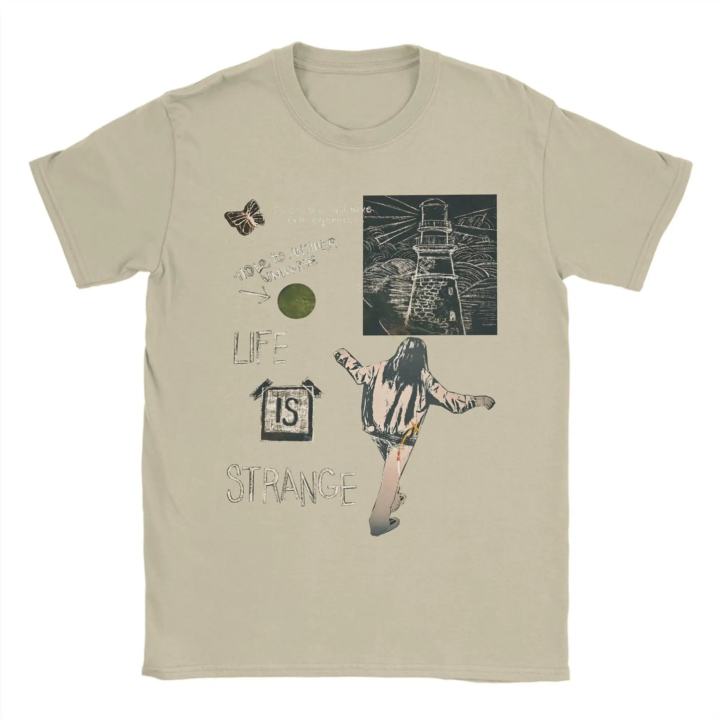Life Is Strange Video Game Aesthetic T-Shirt 100% Cotton