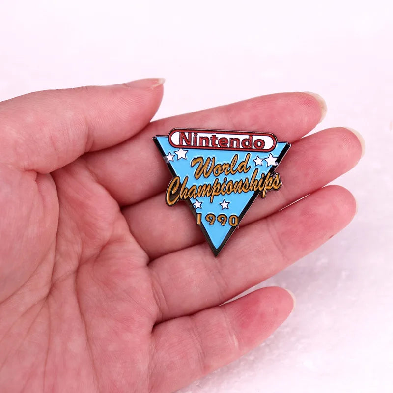 1990 World Championships Enamel Pin