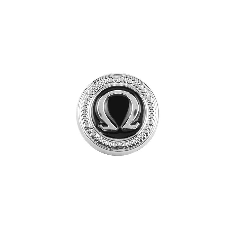 God of War Logo Charm Brooch Kratos Silver Brooch