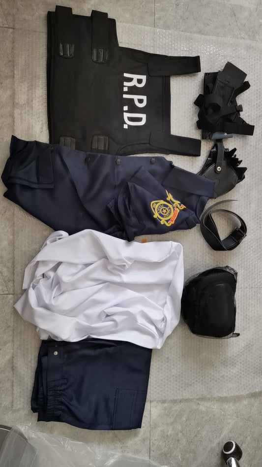 Resident Evil 2 Cosplay R.P.D Leon Scott Kennedy Cosplay Costume