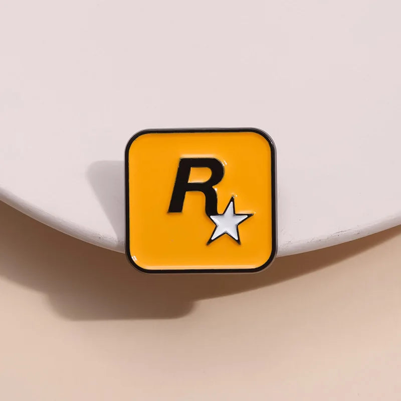 Rockstar Games Enamel Pin