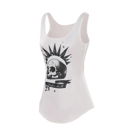 Life Is Strange Game Chloe Price Cosplay Costume White Sleeveless Top