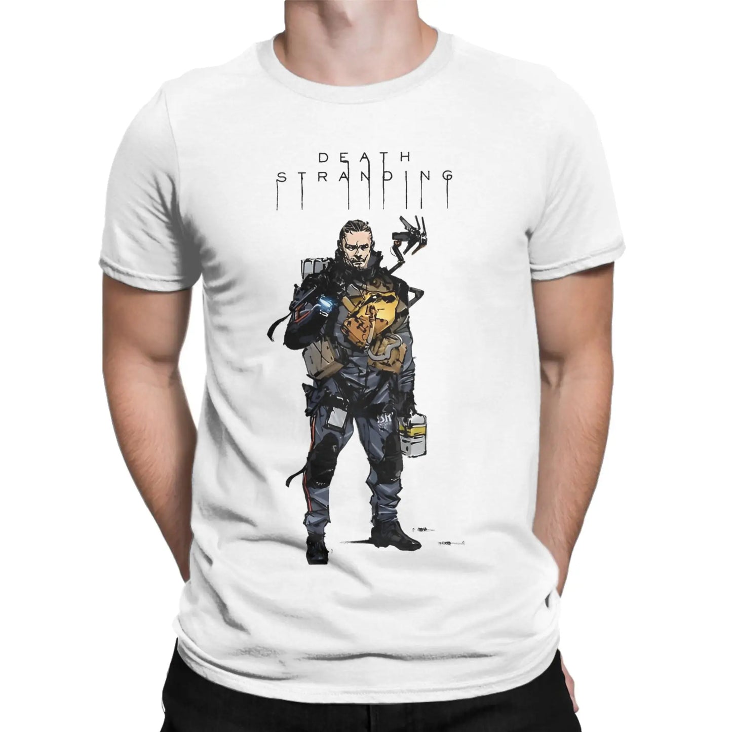 Death Stranding Game Tshirt Fanmade Cotton Tee