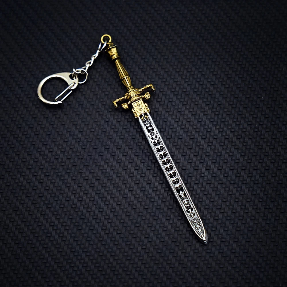 Dark Souls Sword of Night and Flame Keychain with Clasp - Default Title Available at 2Fast2See.co