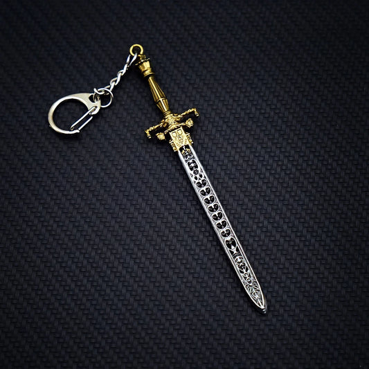 Dark Souls Sword of Night and Flame Keychain with Clasp - Default Title Available at 2Fast2See.co