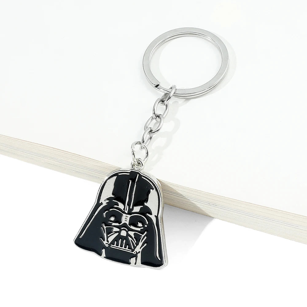 Star Wars Movie Keychain Darth Vader Metal Pendant - Available at 2Fast2See.co