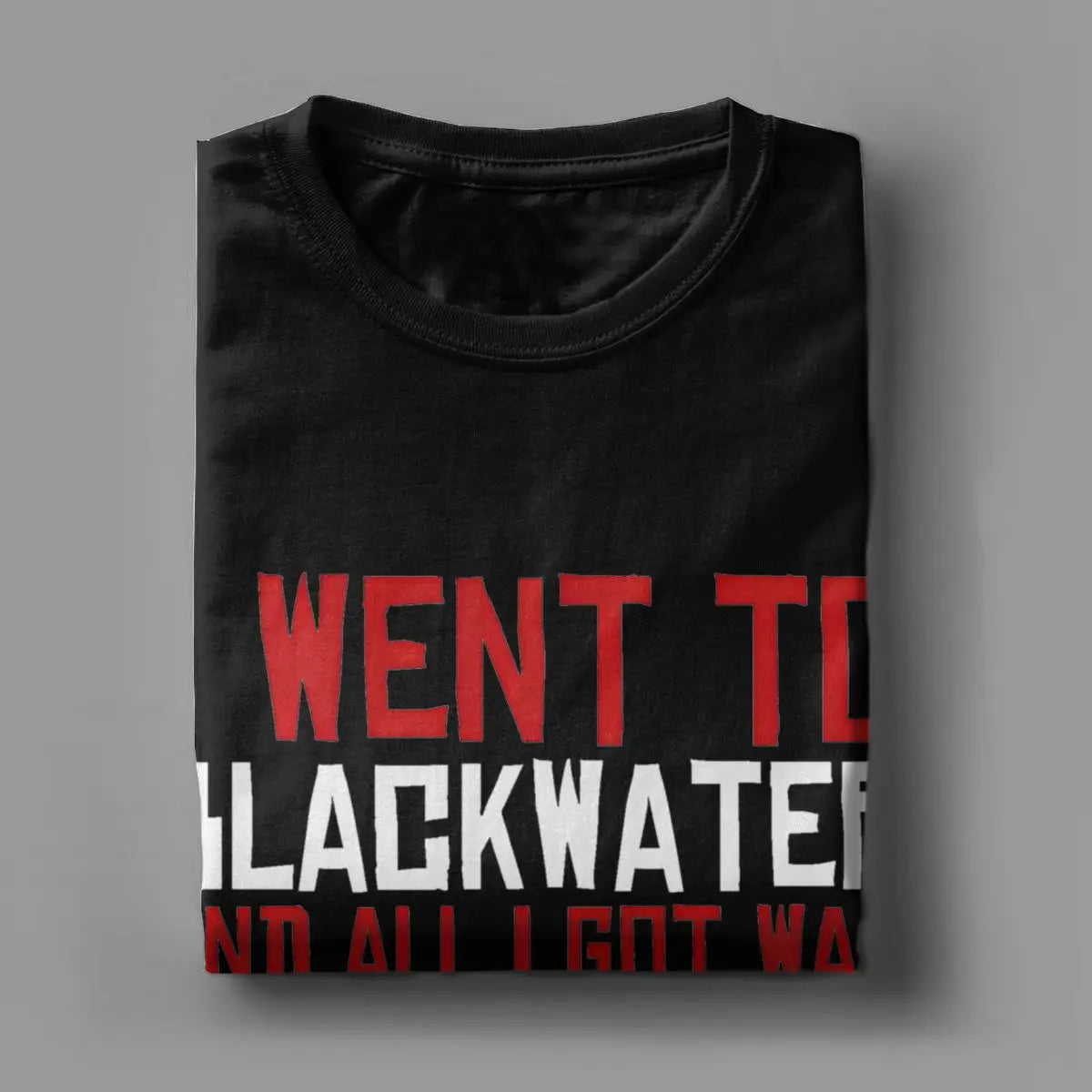 Red Dead Redemption Vintage Arthur Morgan Game Tshirt I Went To Blackwater - S Available at 2Fast2See.co