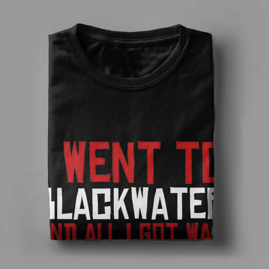 Red Dead Redemption Vintage Arthur Morgan Game Tshirt I Went To Blackwater - S Available at 2Fast2See.co