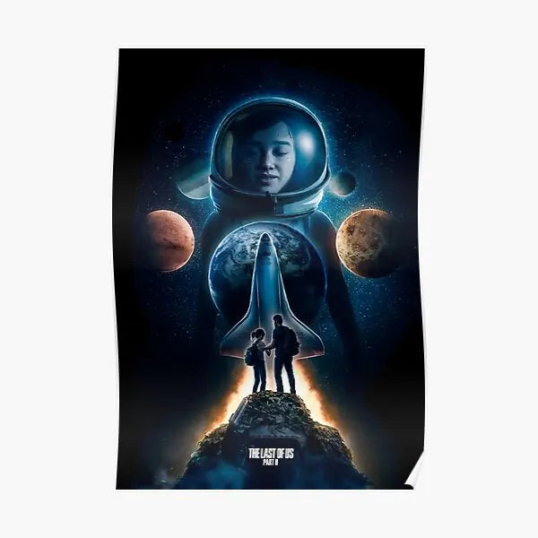 The Last Of Us Ellie Goes To Space Poster - 20X30cm Available at 2Fast2See.co