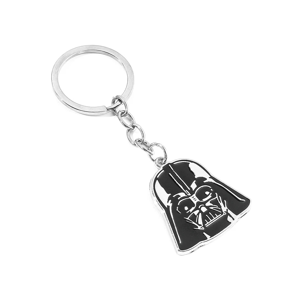 Star Wars Movie Keychain Darth Vader Metal Pendant - Available at 2Fast2See.co