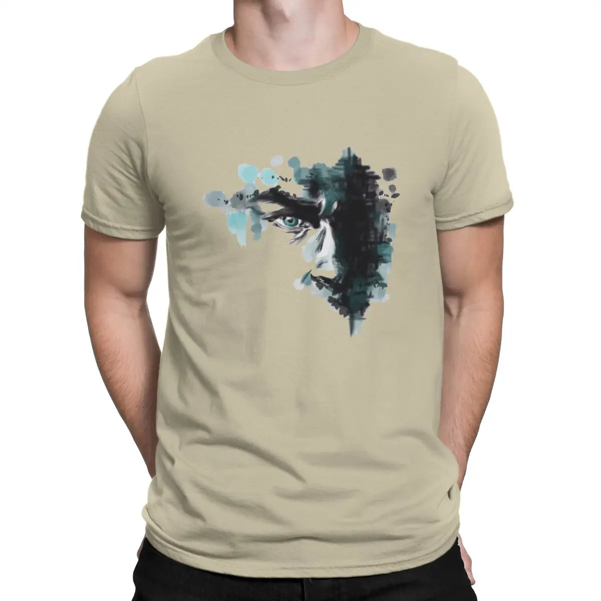 Detroit Become Human Inspired Fanmade Markus Tshirt Pure Cotton Birthday Present