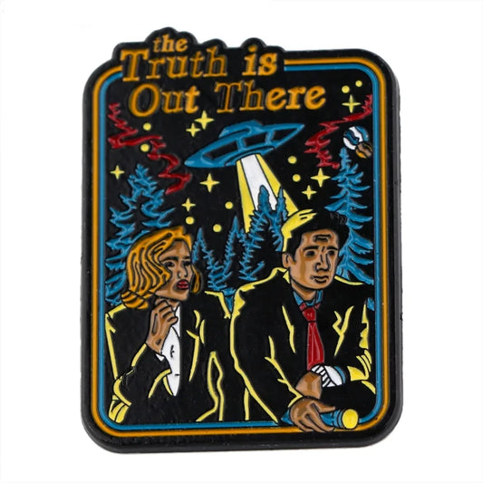 X Files Enamel Pins - 1 Available at 2Fast2See.co