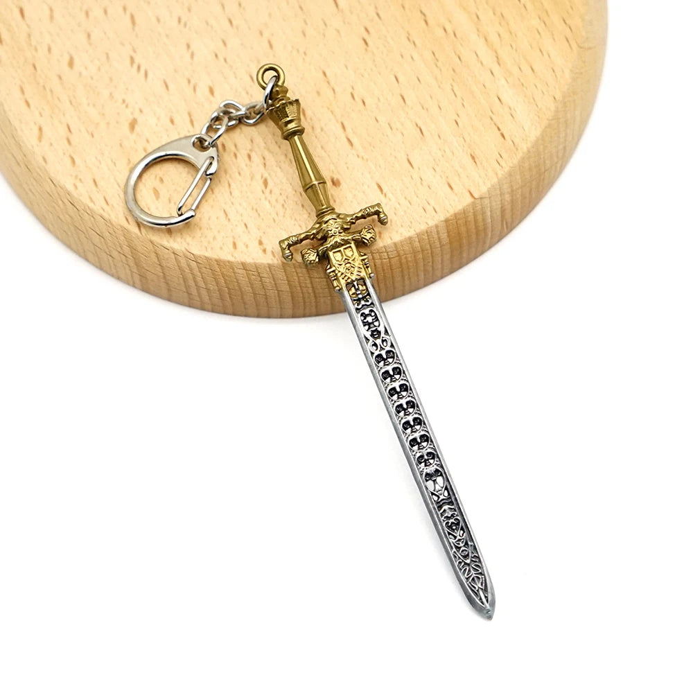 Dark Souls Sword of Night and Flame Keychain with Clasp - Default Title Available at 2Fast2See.co