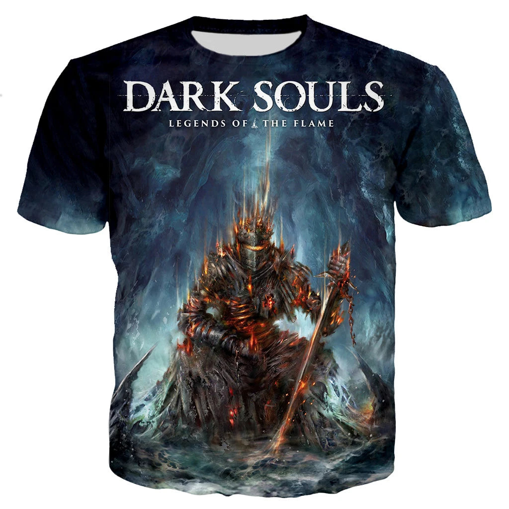 Dark Souls Remastered Inspired Cotton Tshirts - 1 / S Available at 2Fast2See.co