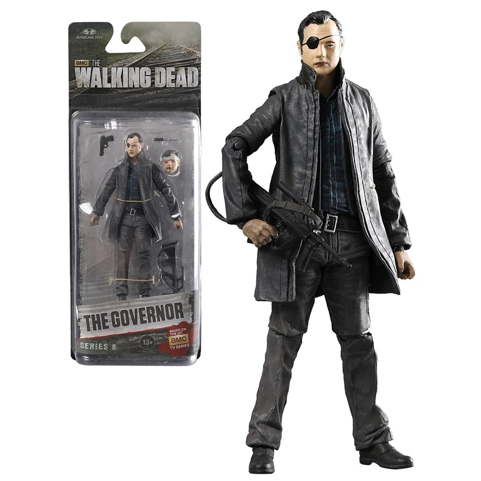 AMC TV Series The Walking Dead Action Figures Character Collection - The Governor Available at 2Fast2See.co