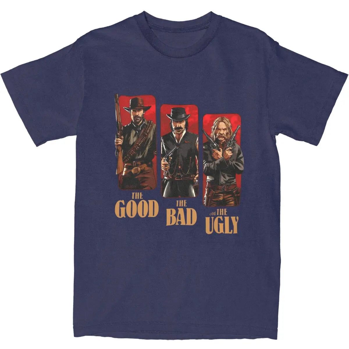 Red Dead Redemption 2 The Good The Bad The Ugly Pure Cotton Tshirt