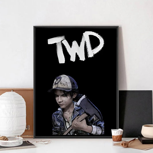 The Walking Dead Vintage Paper Cinematic TWD Poster - 1 / 10x15cm Available at 2Fast2See.co