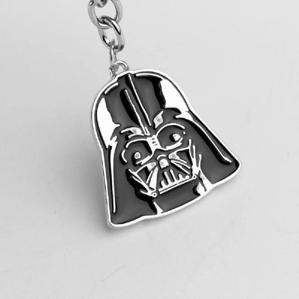 Star Wars Movie Keychain Darth Vader Metal Pendant - Available at 2Fast2See.co