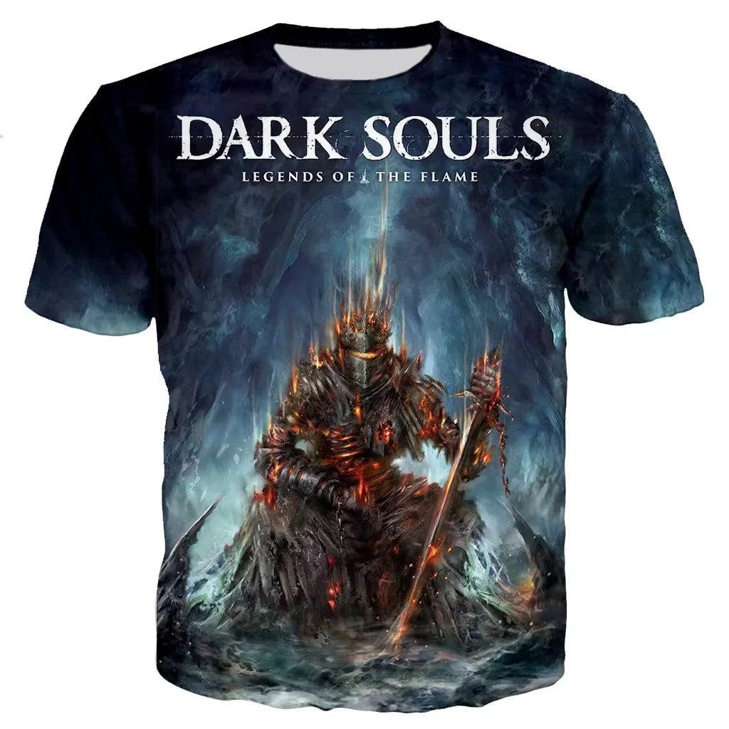 Dark Souls Remastered Inspired Cotton Tshirts - 1 / S Available at 2Fast2See.co