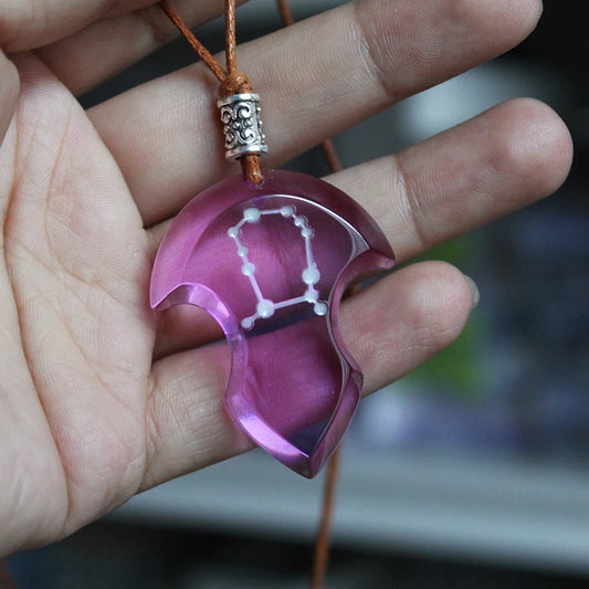 Final Fantasy 14 XIV Azem's Crystal Glowing Necklace